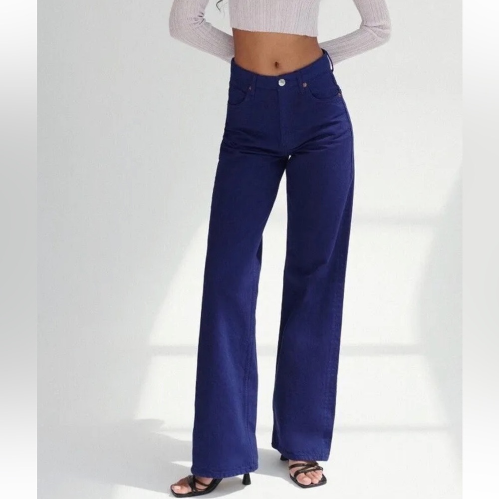 size 4 zara full length jeans